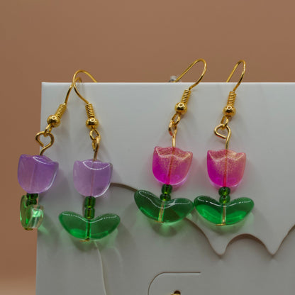 Tulip Blossom Earrings