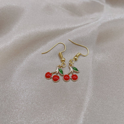 Charming Cherry Earrings