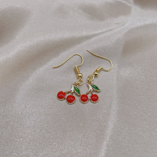 Charming Cherry Earrings