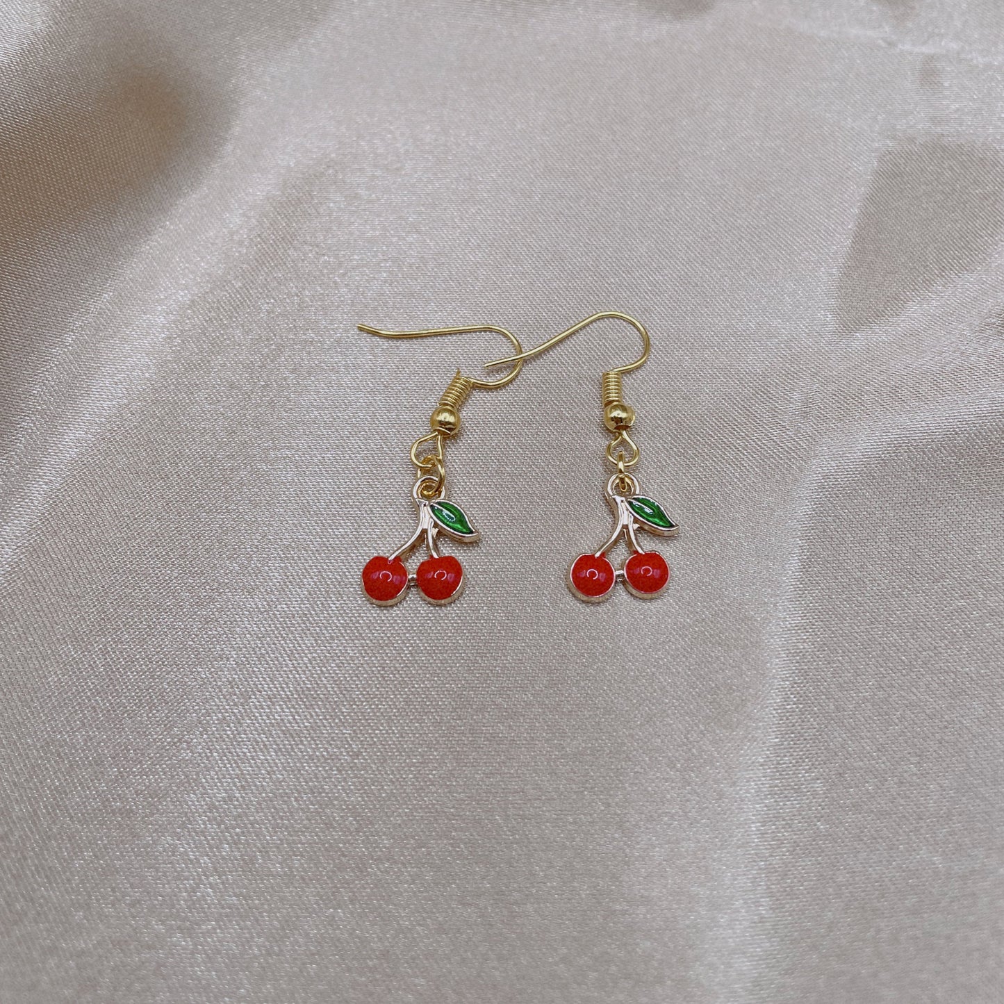 Charming Cherry Earrings