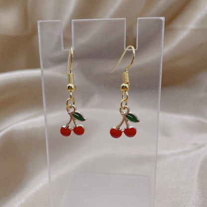 Charming Cherry Earrings